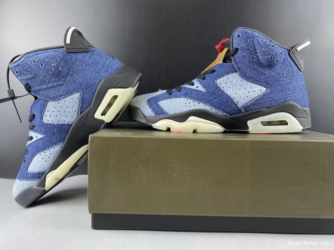 Jordan 6 Washed CT5350-401 Denim Air 0807
